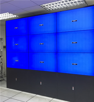 Case study of 3 * 3 55 inch splicing screen dispatch room