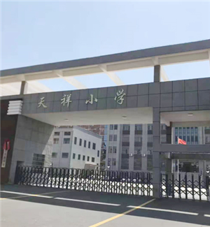 Jiangxi Jian Tianxiang primary school 55 inch 3.5mmx3 decoder + cabinet