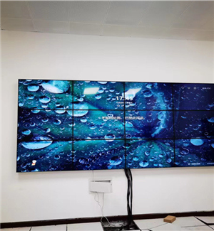 43 inch 8mm3x4 decoder + wall mounting bracket of a sewage treatment plant in Yingde, Qingyuan