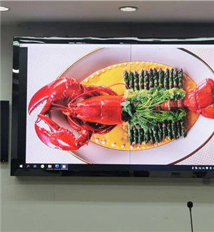 Hunan Yueyang Pingjiang County People's Government 55 inch 0.88mm2x2