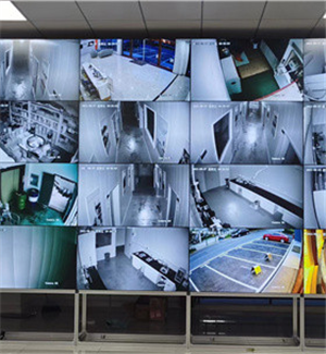 55 "4x5 floor support for internal monitoring room of Jiangsu R & D building