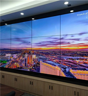 55 "3.5mm3x4+ matrix + embedded hydraulic support in the exhibition hall of a company in Dongguan