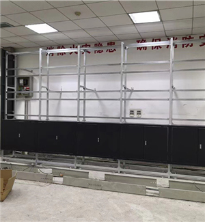 49 "3.5mm3x5+ floor cabinet in monitoring room of Chengdu Sinohydro building